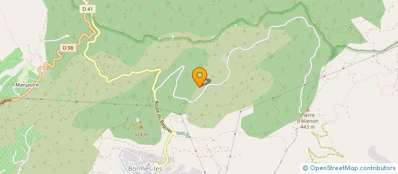localisation de l'entreprise GFA LA COLLINE à BORMES-LES-MIMOSAS