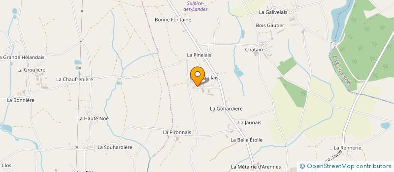 localisation de l'entreprise GFA LA CORNULAIS  SAINT-SULPICE-DES-LANDES