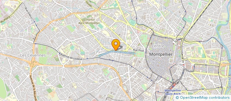 localisation de l'entreprise GFA LA COSTE à MONTPELLIER