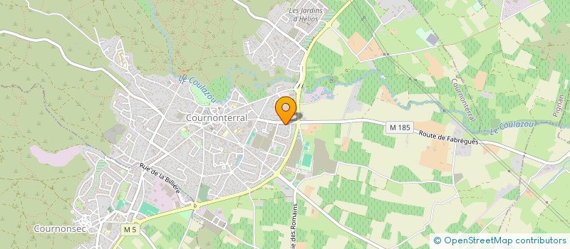 localisation de l'entreprise GFA LA CROISETTE à COURNONTERRAL