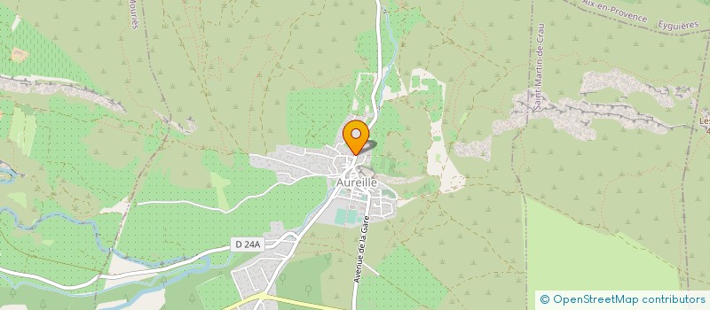 localisation de l'entreprise GFA LA CROIX DE PAYAN  AUREILLE