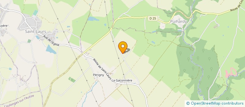 localisation de l'entreprise GFA LA CROIX MARAND  ARDIN