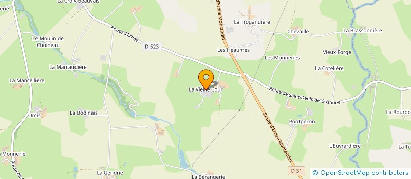 localisation de l'entreprise GFA LA FERME D'ADRIANA  LARCHAMP