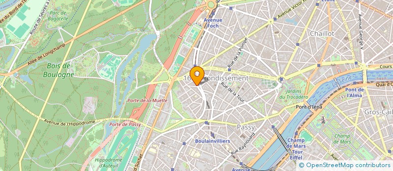 localisation de l'entreprise GFA LA FERME DE SOUCY à PARIS