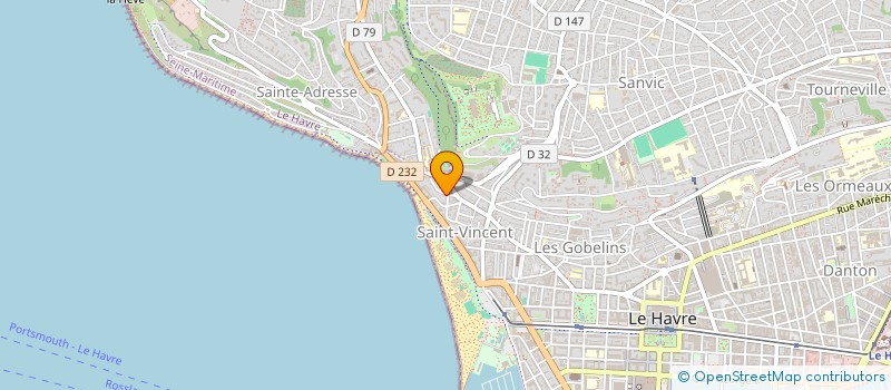 localisation de l'entreprise GFA LA FERME DU COLOMBIER à LE HAVRE