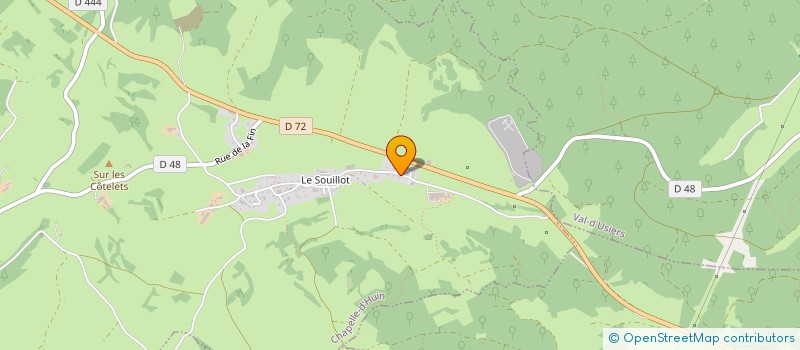 localisation de l'entreprise GFA LA FERME MAUGAIN  CHAPELLE-D'HUIN