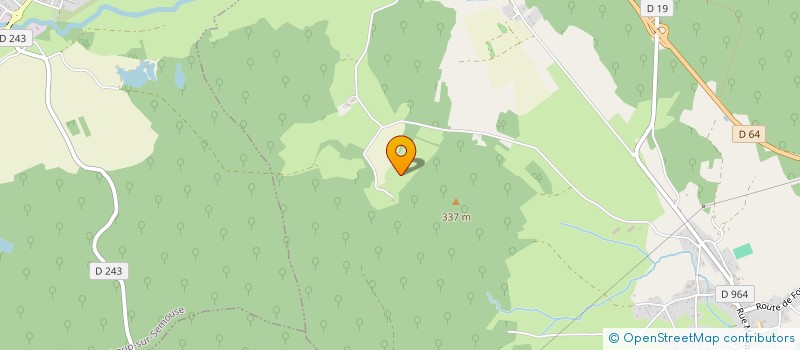 localisation de l'entreprise GFA LA FERMEDE HAYS  FONTAINE-LES-LUXEUIL