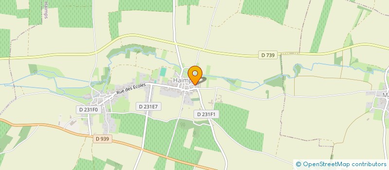 localisation de l'entreprise GFA LA FERRONNERIE  HAIMPS