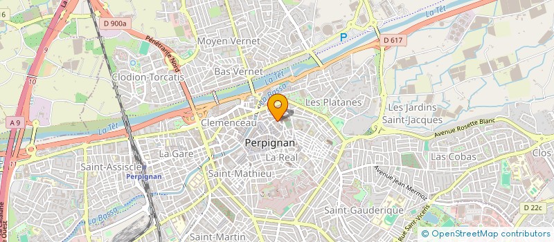 localisation de l'entreprise GFA LA FIGUERA à PERPIGNAN