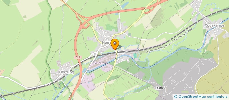 localisation de l'entreprise GFA LA FOLIE  LANDANGE