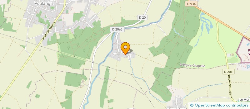 localisation de l'entreprise GFA LA FONTAINE DAMMARTIN TIGE  CRECY-LA-CHAPELLE