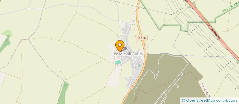 localisation de l'entreprise GFA LA FOURNAISE  LE MESNIL-AUBRY