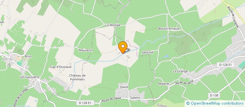 localisation de l'entreprise GFA LA GARENNE  SAINT-EMILION