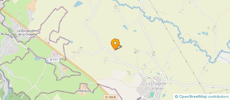 localisation de l'entreprise GFA LA GRANDE ECURIE  MAULEON