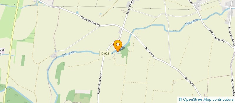 localisation de l'entreprise GFA  LA GRELOTTIERE  FEROLLES