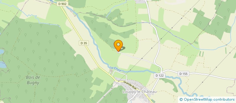 localisation de l'entreprise GFA LA LINEUSE à LOUPPY-LE-CHATEAU