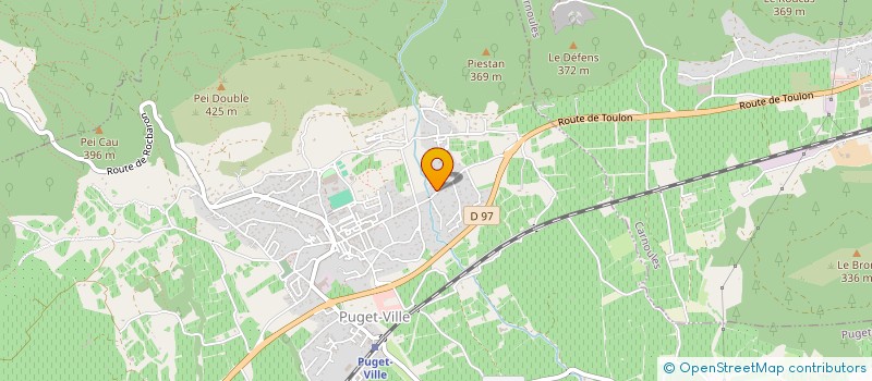 localisation de l'entreprise GFA LA LONNE  PUGET-VILLE