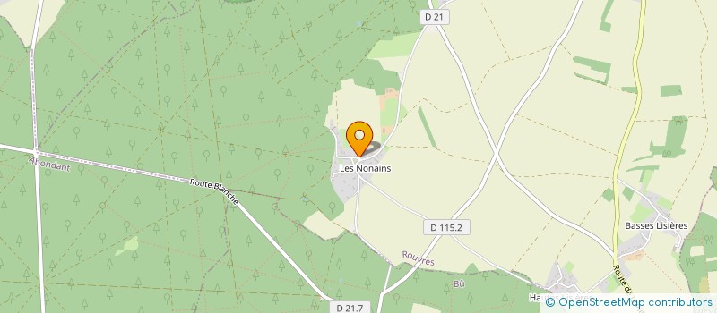 localisation de l'entreprise GFA LA MARE DES JARDINS à ROUVRES