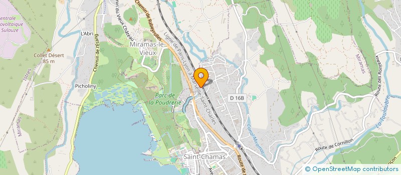 localisation de l'entreprise GFA LA MERLATADE à CORNILLON-CONFOUX