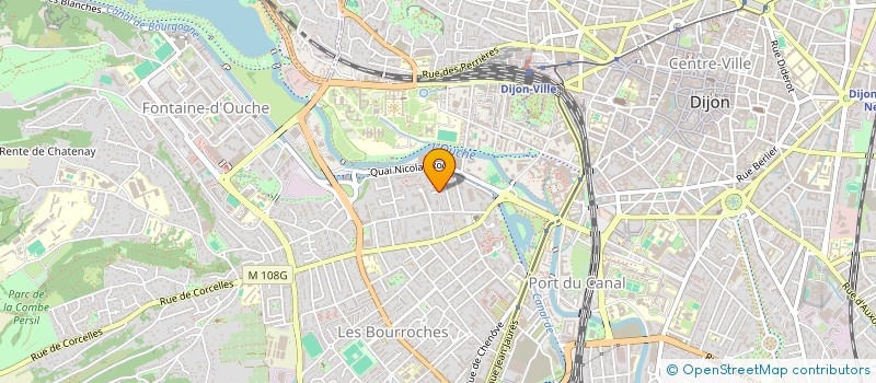 localisation de l'entreprise GFA LA MONTAGNE à DIJON