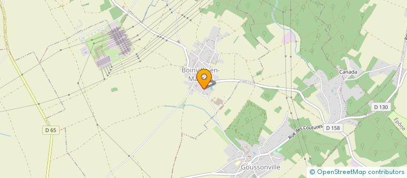 localisation de l'entreprise GFA LA PETITE VALLEE  BOINVILLE-EN-MANTOIS