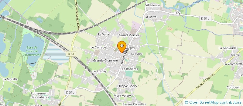 localisation de l'entreprise GFA LA PHILIBERDIERE  BIZIAT