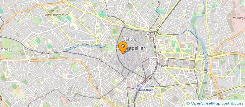 localisation de l'entreprise GFA LA PINEDE à MONTPELLIER