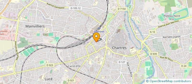 localisation de l'entreprise GFA LA PLACE NERON à CHARTRES