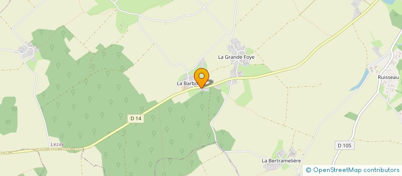 localisation de l'entreprise GFA LA PLAINE D'ASNIERES  SAINTE-SOLINE