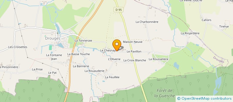 localisation de l'entreprise GFA LA RENAISSANCE  DROUGES