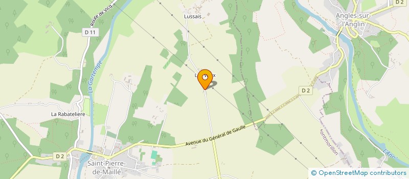 localisation de l'entreprise GFA LA RENCONTRE  SAINT-PIERRE-DE-MAILLE