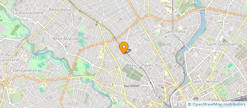 localisation de l'entreprise GFA LA SALINE DU GUEHE à NANTES