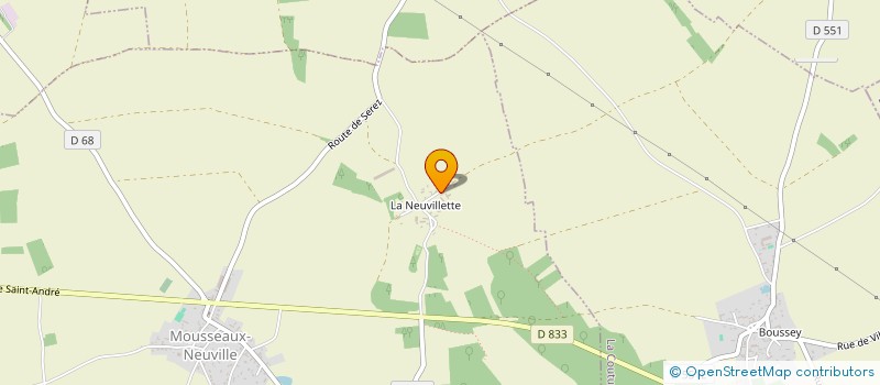 localisation de l'entreprise GFA LA VALLEE DE TEMPEE  PARIS