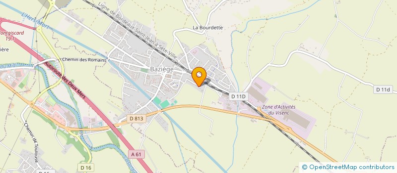 localisation de l'entreprise GFA LABENQUE  FOURQUEVAUX