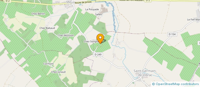 localisation de l'entreprise GFA LAFOND  SAINT-GERMAIN-DE-VIBRAC