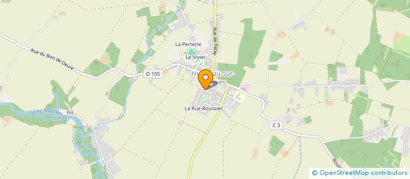 localisation de l'entreprise GFA LANCELIN à HUISSEAU-SUR-MAUVES