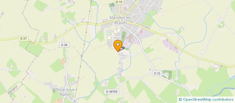 localisation de l'entreprise GFA LANGELIER  MONCE EN SAOSNOIS