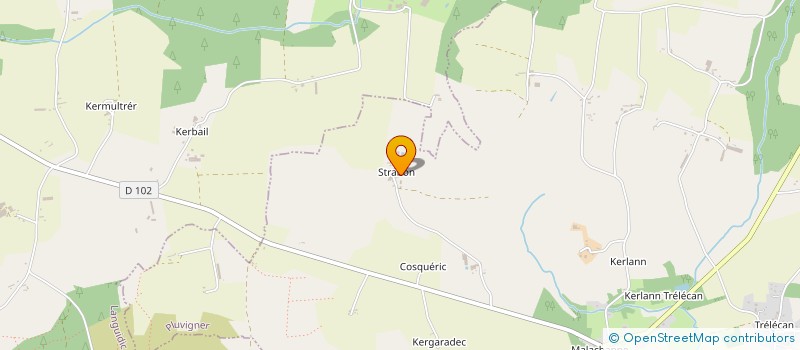 localisation de l'entreprise GFA LANN VIGNER  PLUVIGNER