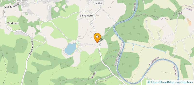 localisation de l'entreprise GFA LAPLACE  GUICHE