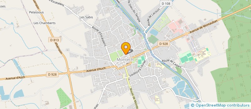 localisation de l'entreprise GFA LARCHE  CORDES-TOLOSANNES