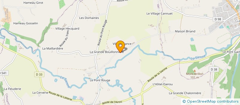 localisation de l'entreprise GFA LAUNAY  VER