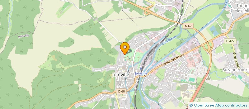 localisation de l'entreprise GFA LAVENARDE à JOINVILLE