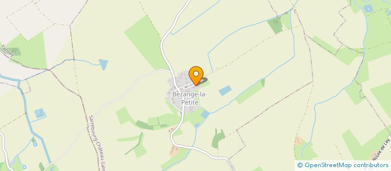 localisation de l'entreprise GFA LCRG  BEZANGE-LA-PETITE