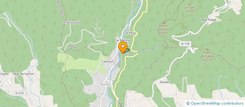 localisation de l'entreprise GFA LE BALQUINET  ARPHY