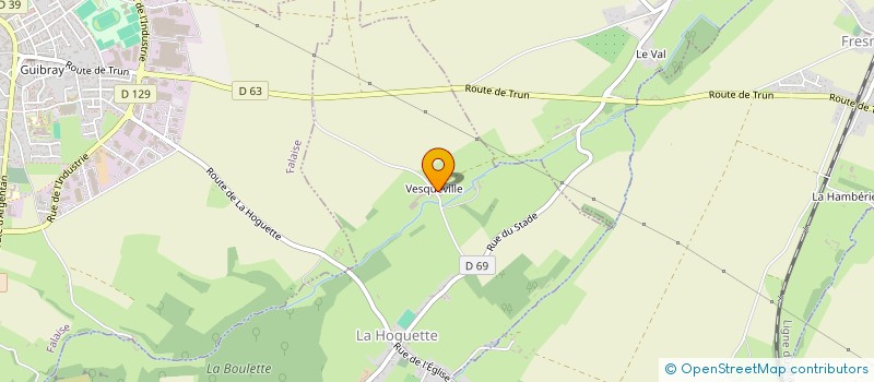 localisation de l'entreprise GFA LE BEAU SOLEIL  LA HOGUETTE