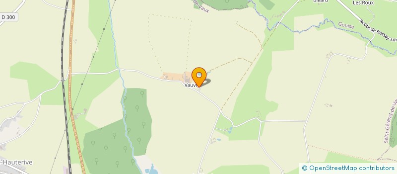 localisation de l'entreprise GFA LE BERJOUX  SAINT-GERAND-DE-VAUX