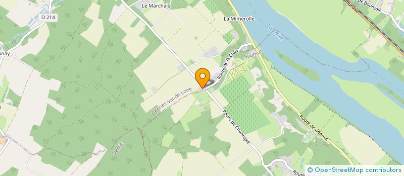 localisation de l'entreprise GFA LE BOIS à GENNES-VAL-DE-LOIRE