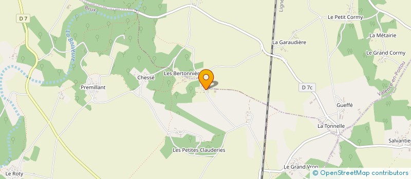 localisation de l'entreprise GFA LE BOSQUET  BRUX