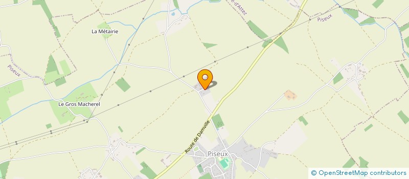 localisation de l'entreprise GFA LE BOUVIER  PISEUX