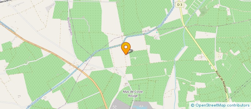 localisation de l'entreprise GFA LE CLOS DES ENFANTS  BELLEGARDE